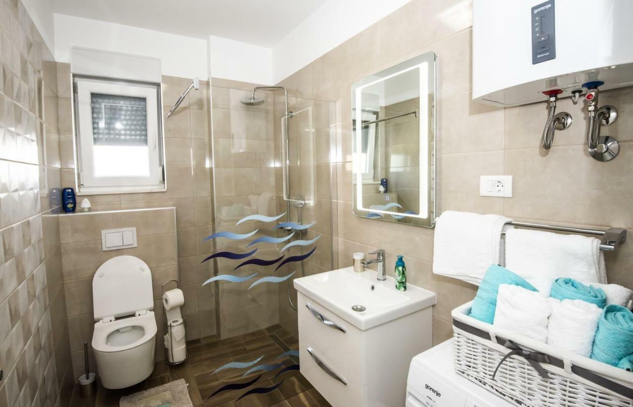 Blue Pearl Apartment Rogoznica  Kültér fotó